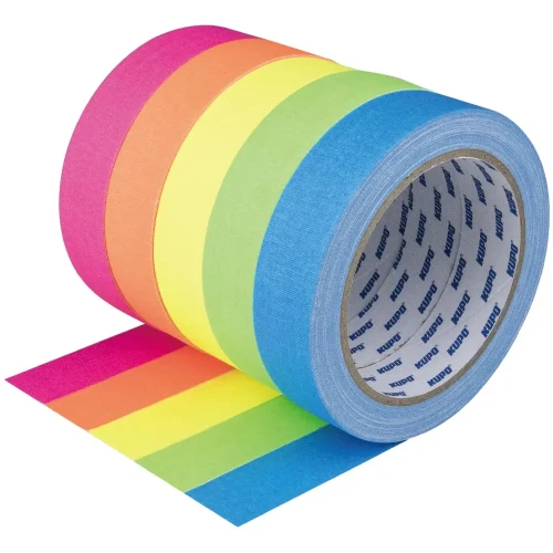 Лента клейкая KUPO CSS-2415PK CLOTH SPIKE TAPE розовая