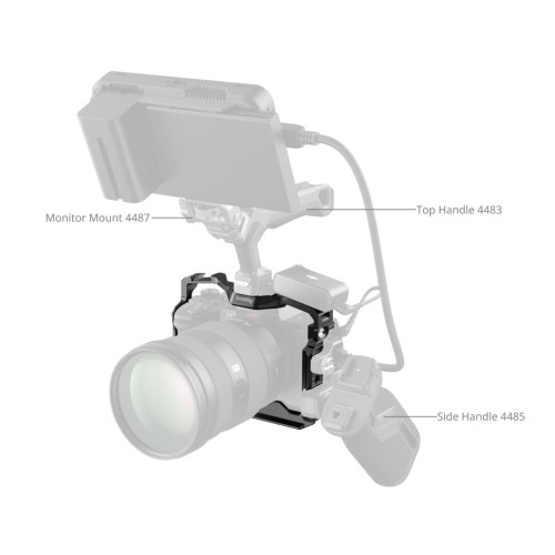 Клетка SmallRig 5583 Airtag Slot для Sony a7R V/a7 IV/a7S IIIa/a1/a7R IV/a7 V