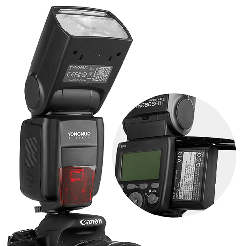 Фотовспышка YongNuo YN-680EX-RT Lithium для Canon (EU PLUG)