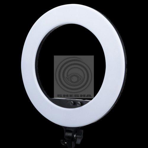 Grifon LED GRIFON SMD 50 W Кольцевой c зеркалом, регулировкой яркости и цветовой температуры 3200К-5800К (мощность 48W, диаметр 33х48,5 см)