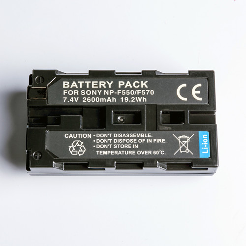 Fotokvant NP-F570/F550 аккумулятор емкость 2600 mAh