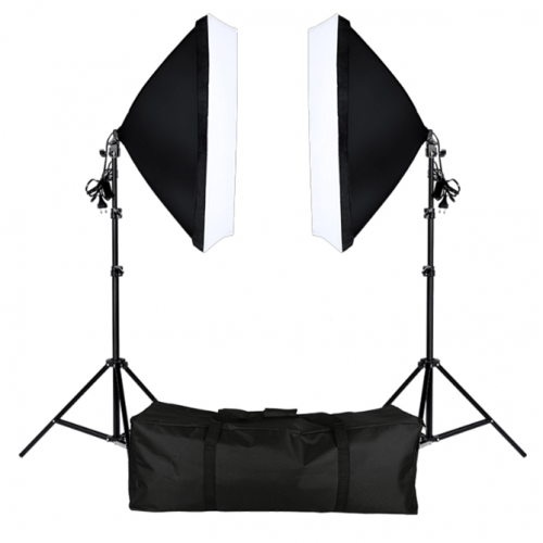 Fotokvant FL-3 KIT комплект постоянного света 250 Вт с софтбоксами
