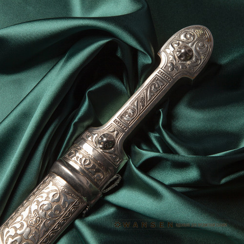 Wansen BS-0710-841351 Dark Green шелковый фон 70x100 см темно-изумрудный