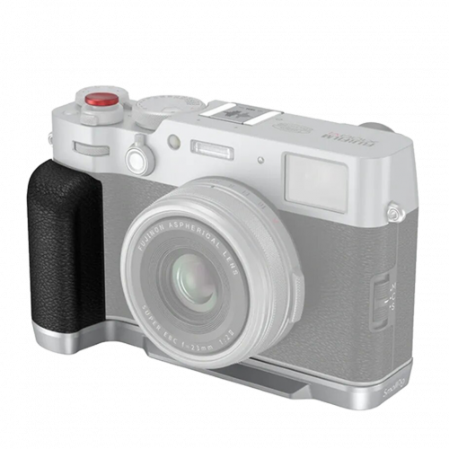 Площадка с рукояткой SmallRig Silicone для Fujifilm X100VI / X100V Серебро