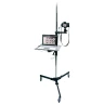 Стойка KUPO 390MH STEEL COLUMN ROLLER STAND на колесах