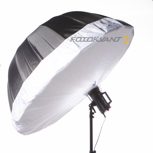 Fotokvant U-165WO зонт-софтбокс с отражающим белым куполом 165 см и съемным диффузором