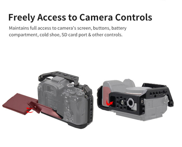 Клетка KingMa A7R4-RC для Sony a7 III/a7 IV/a7R III/a7R IV/a7S III