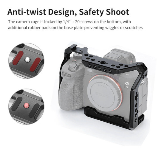 Клетка KingMa A7R4-RC для Sony a7 III/a7 IV/a7R III/a7R IV/a7S III