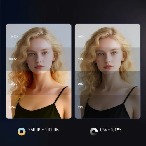 Осветитель Photoolex B190S Чёрный