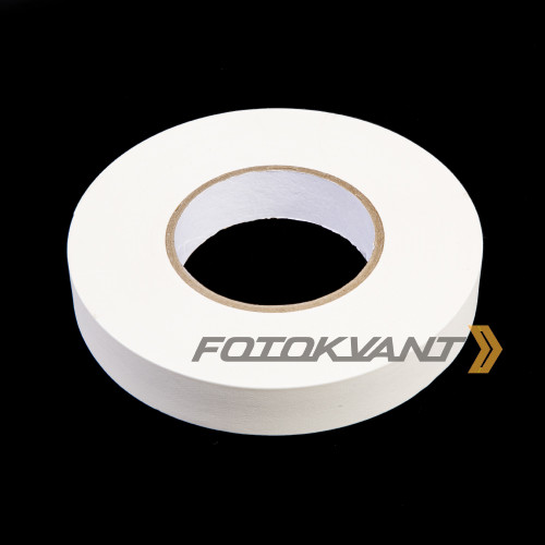 Fotokvant GP-2555 White gaffer tape студийный тейп белый 25 мм х 55 м
