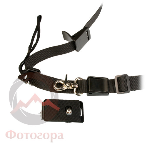 Fotokvant STR-32 ремень для фотоаппарата черный