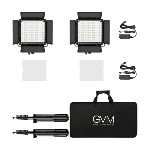 Комплект осветителей GVM 800D II (2шт)