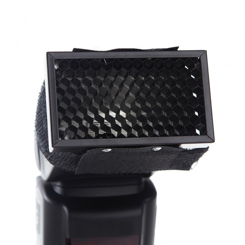 Fotokvant Strobo-1 KIT комплект фильтров с сотовой насадкой для накамерных вспышек Canon/Nikon