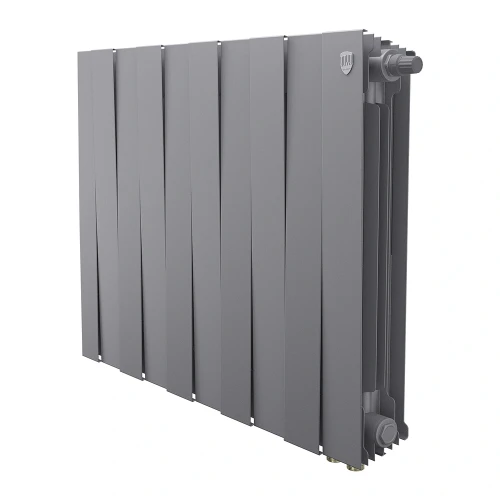 Радиатор биметаллический Royal Thermo PianoForte 500 Silver Satin VDR80 - 10 секц. Pianoforte 500 VDR80