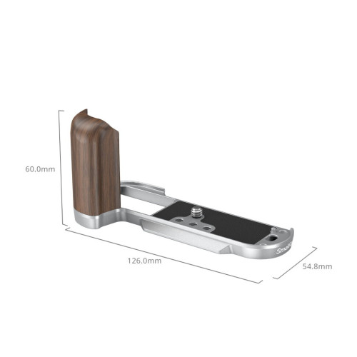 Площадка с рукояткой SmallRig Wooden для Fujifilm X-T50 Серебро