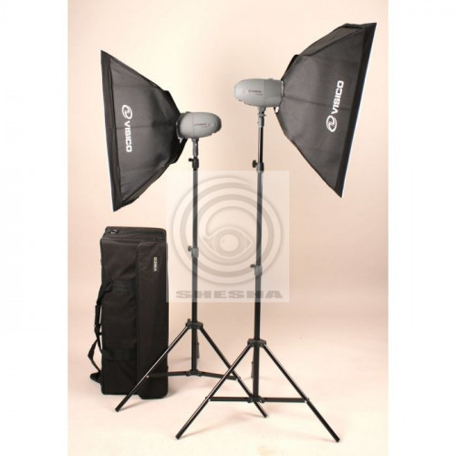 Visico VL PLUS 200 Soft Box KIT комплект импульсного света