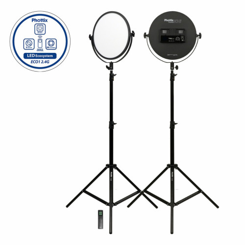 Phottix (81428) Nuada R3 II LED Light Twin Kit Set комплект светодиодных освтителей