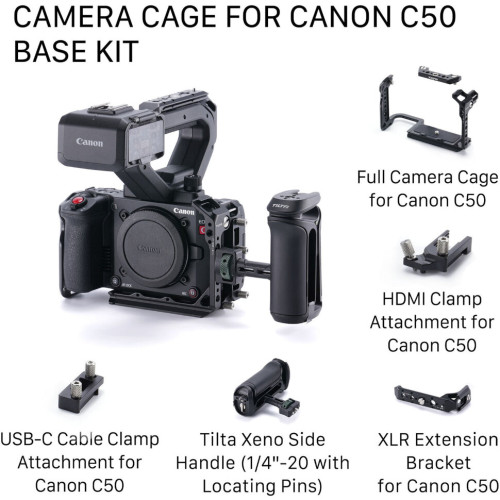 Клетка Tilta Base Kit для Canon C50 Чёрная