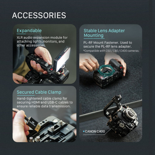 Клетка Tilta Base Kit для Canon C50 Чёрная