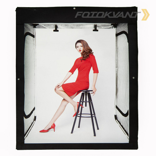 Fotokvant BOX-200LED фотобокс 200x120x100 для ростовой съемки