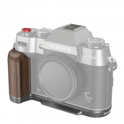 Площадка с рукояткой SmallRig Wooden для Fujifilm X-T50 Тёмное серебро