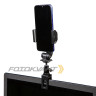 Fotokvant RFLH-37+SM-CL15 KIT крепление смартфона на плоский монитор