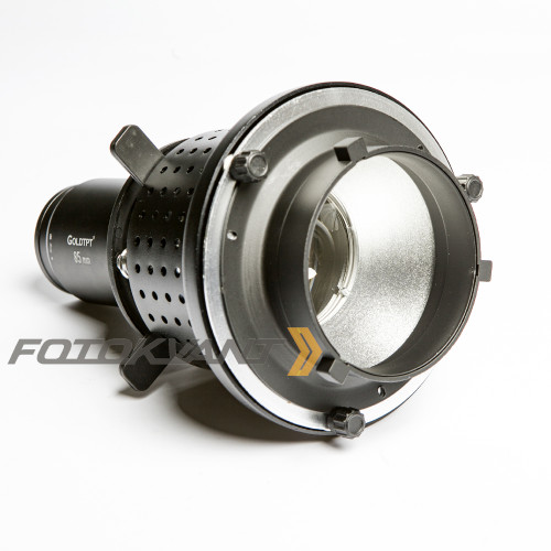 Fotokvant RO-03-85 оптический рефлектор с байонетом Bowens с объективом 85 мм