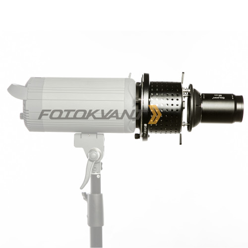 Fotokvant RO-03-85 оптический рефлектор с байонетом Bowens с объективом 85 мм