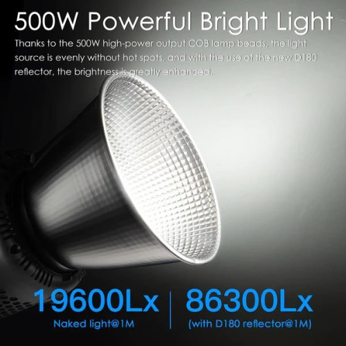 Осветитель Tolifo KW-500B Pro