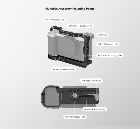 Клетка SmallRig 3081B для Sony A7C