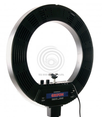 Grifon LED GRIFON SMD 50 W Кольцевой с полузеркалом, с регулировкой яркости и цветовой температуры 3000К-5600К (диаметр 36х49 см)