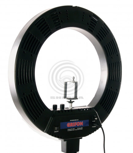 Grifon LED GRIFON SMD 50 W Кольцевой с полузеркалом, с регулировкой яркости и цветовой температуры 3000К-5600К (диаметр 36х49 см)