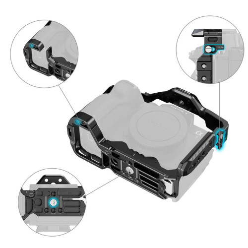 Клетка SmallRig 3667C для Sony a7R V/a7 IV/a7S III/a1/a7R IV