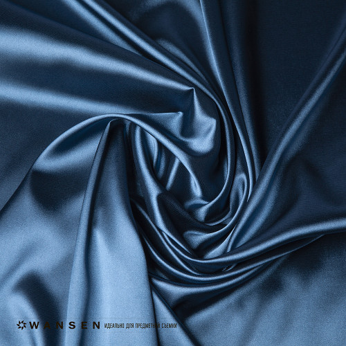 Wansen BS-0710-841358 Dark Blue шелковый фон 70x100 см королевский синий