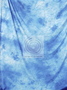 Голубые разводы тканевый фон SHESHA 3х6м