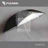 Fujimi FJU562-33 Зонт студийный чёрно-белый (84 см)