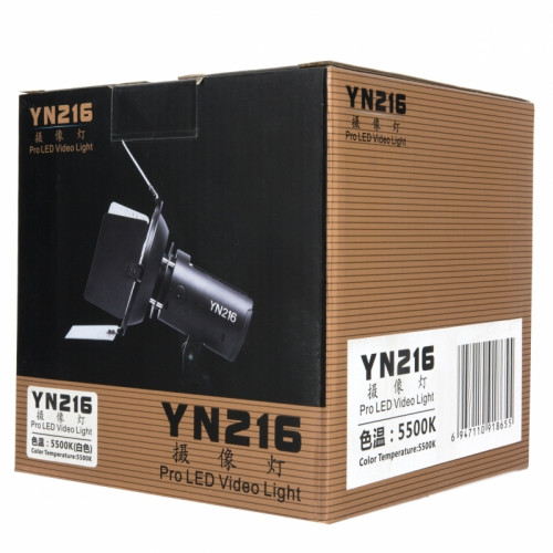 YongNuo YN216 5500К осветитель светодиодный на 216 светодиодов для фото и видеокамер