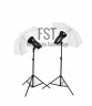 Комплект импульсного света FST E-250 Umbrella Kit + радиосинхронизатор FST VC-604DC в подарок!