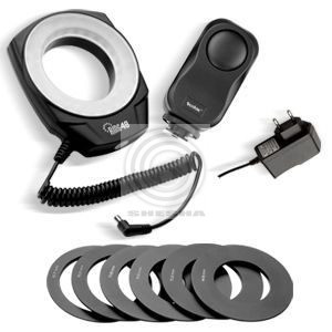 Grifon LED-осветитель LED-48ring для фотокамеры (48 диодов) кольцевой (комплект колец для объективов)