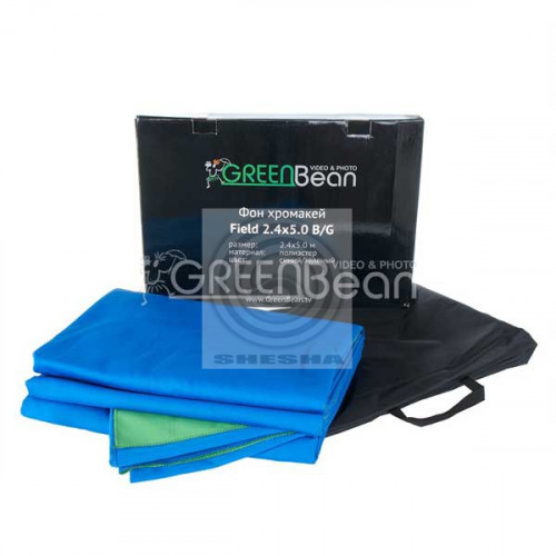 Фон хромакей Field 2.4 х 5.0 B/G