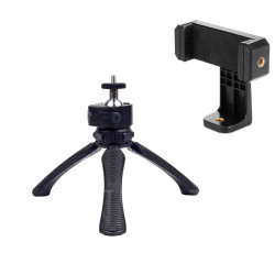 Fotokvant TM-04B+SM-CL3 настольный штатив с держателем для смартфона