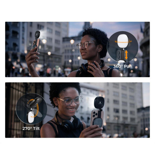 Осветитель K&F Concept 360° Magnetic Белый