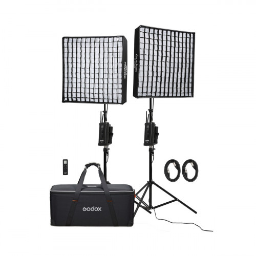 Комплект светодиодных осветителей Godox FL150S-K2 для видеосъемки