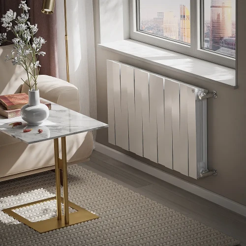 Радиатор биметаллический Royal Thermo PianoForte 500 Белый - 12 секц. Pianoforte 500
