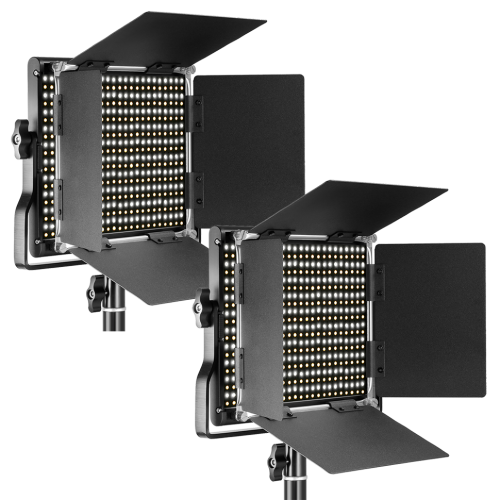 Комплект осветителей Neewer NL 660 Чёрный (2шт)