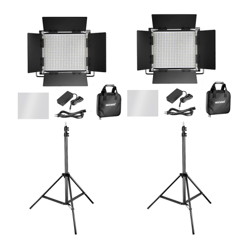 Комплект осветителей Neewer NL 660 Чёрный (2шт)