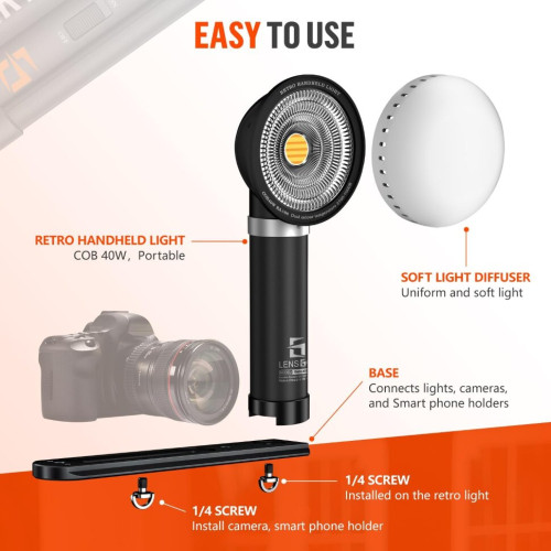 Осветитель LensGo 40SHB Retro