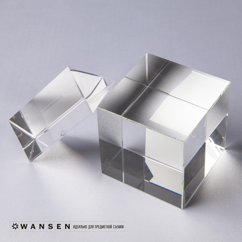 Wansen BS-1014-841323 Pure White шелковый фон 1x1.4 м серебристо-белый