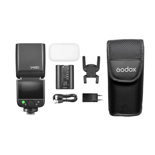 Вспышка накамерная Godox V480C TTL аккумуляторная для Canon