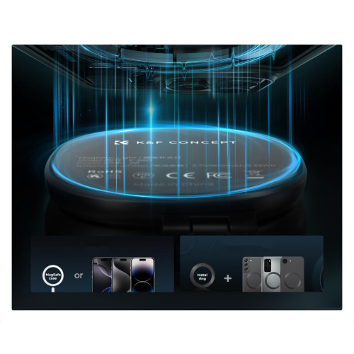 Осветитель K&F Concept 360° Magnetic Чёрный